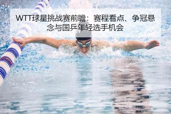 WTT球星挑战赛前瞻：赛程看点、争冠悬念与国乒年轻选手机会 - liuhecai